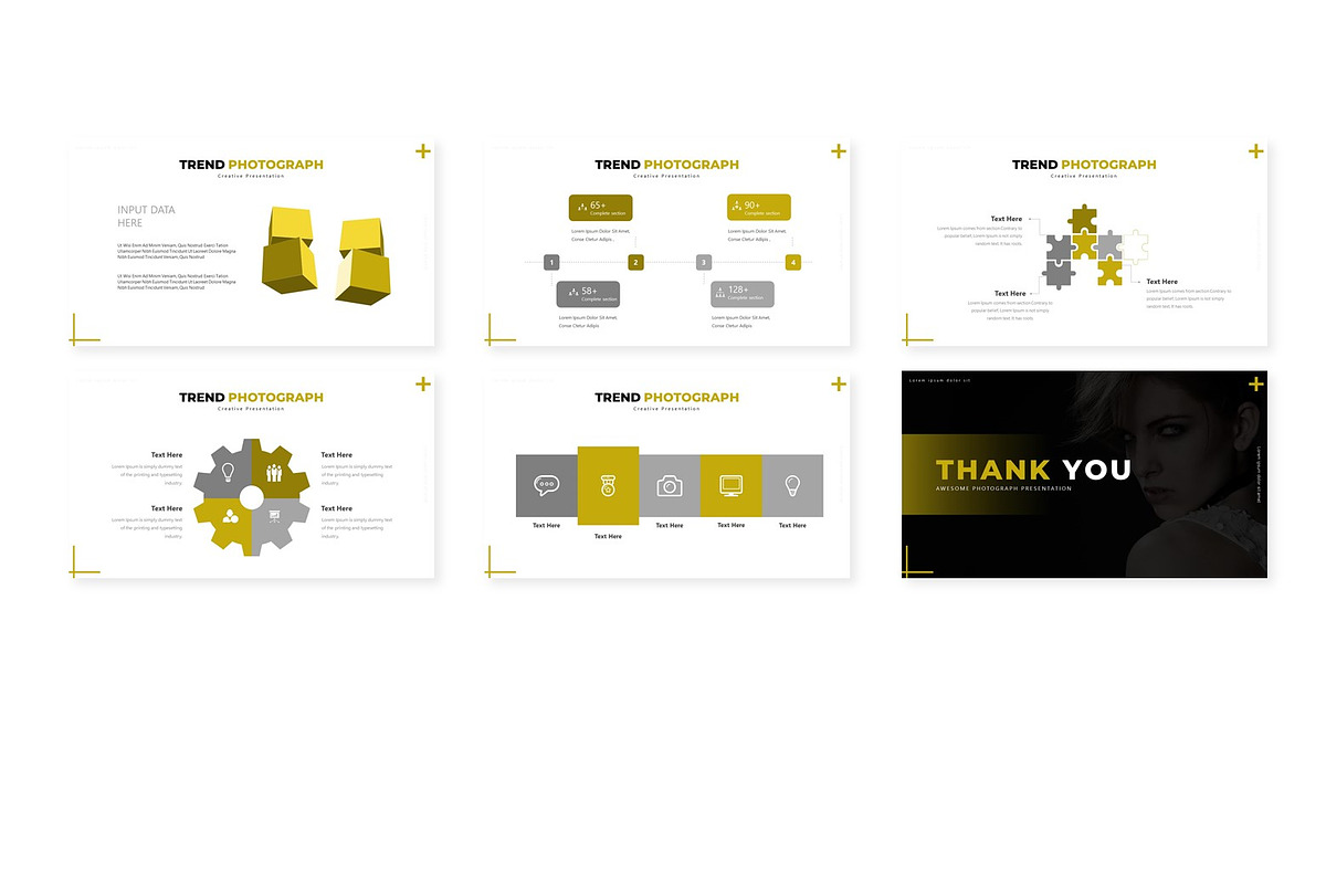 Straight - Powerpoint Template, a Presentation Template by AQR Studio