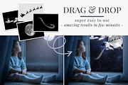 Christmas Sky photo overlays, a Layer Style Add-On by BrownLeopard (Thumbnail 3 of 5)