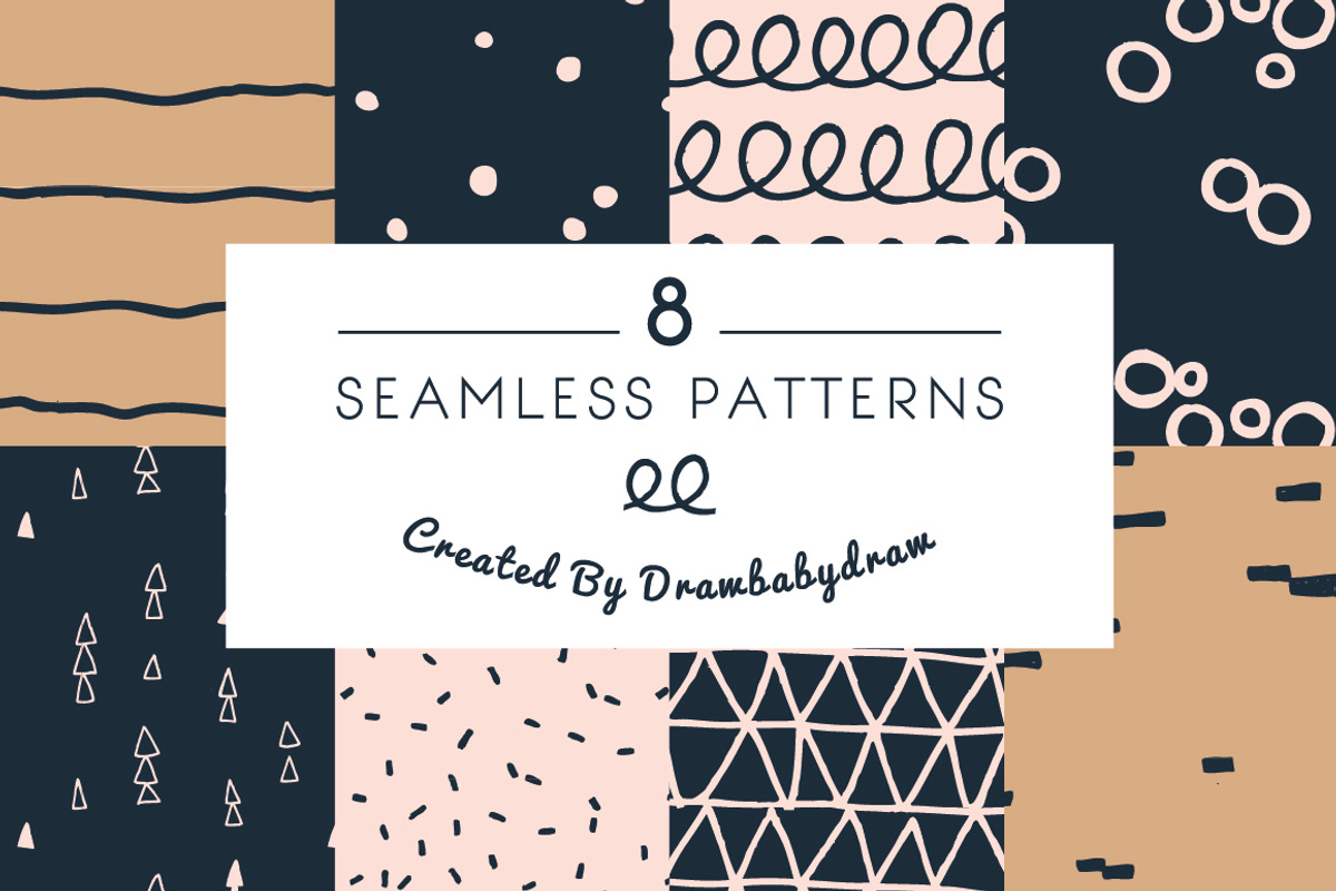 Illustrated Pattern Collection, a Pattern Graphic by Shelly Laslo Illustration (Photo 1 of 3)