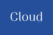 Cloud Lucent, a Serif Font by Typomancer (Thumbnail 1 of 6)