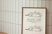Weird Cat Comic Prints, an Illustration by Anastasiya Klempach (Thumbnail 11 of 13)