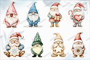 Christmas Icing Gnome Clipart Bundle, an Illustration by designcity5 (Thumbnail 2 of 5)