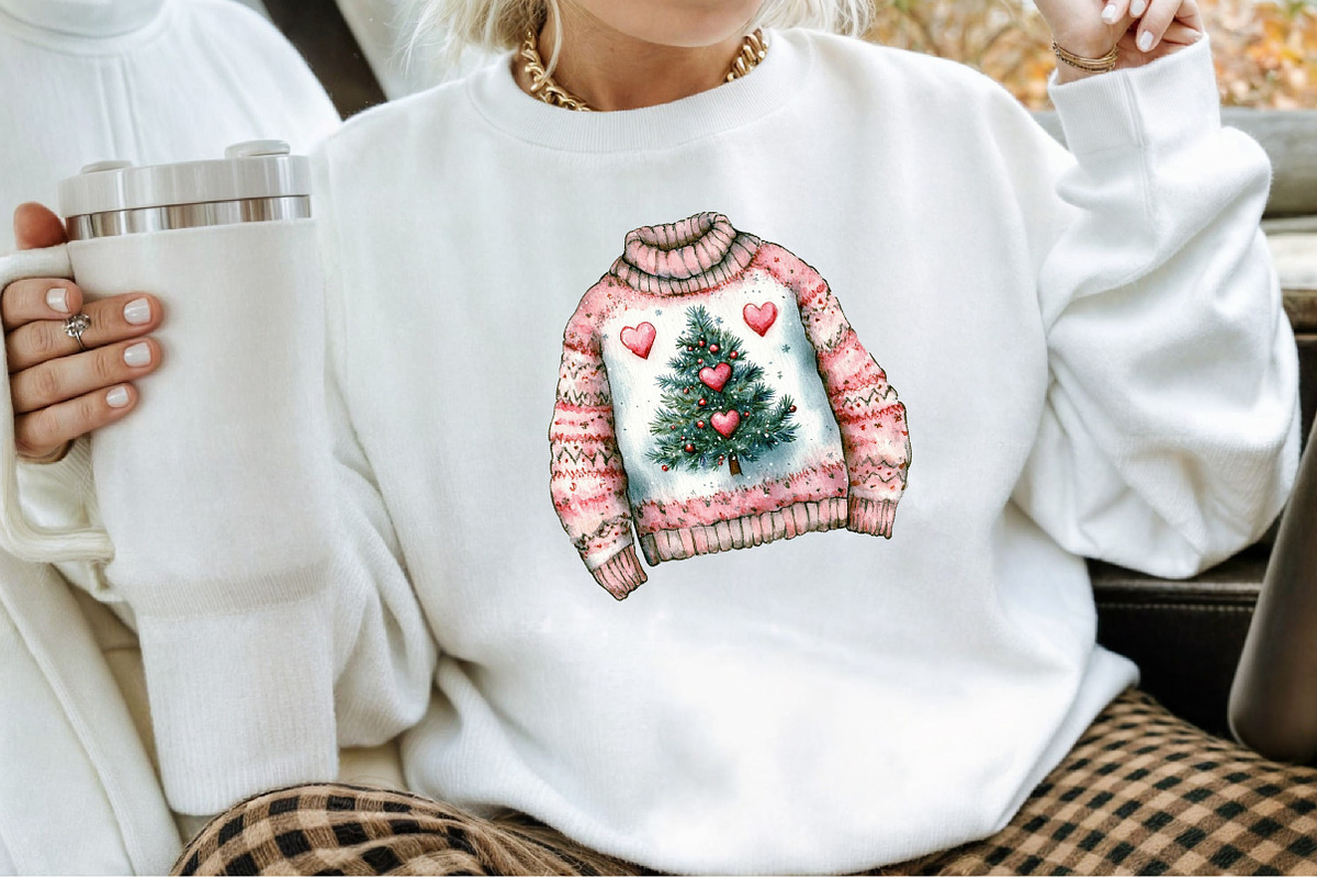 Cozy Christmas Charm Sublimation Cli, an Illustration by Sublimation Artist (Photo 4 of 6)