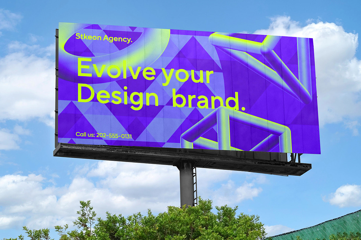 Billboard Poster Street Mockup, an Advertising Mockup by Asylab (Photo 4 of 5)
