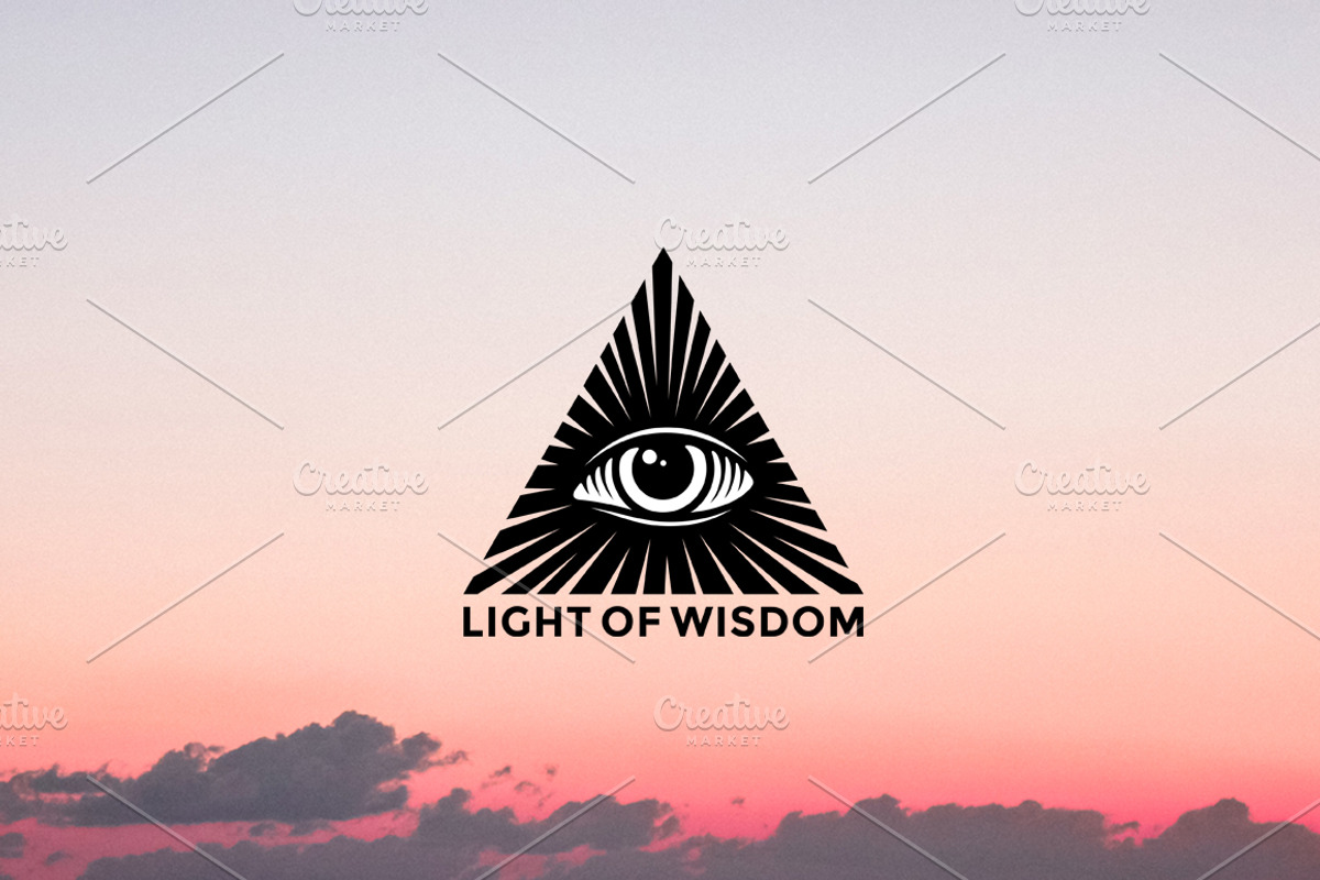 All-Seeing Eye Logo Template, a Branding & Logo Template by pne-design (Photo 1 of 4)