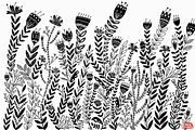 Folk Art Flowers, a Pattern Graphic by Arie Clares (Thumbnail 4 of 11)