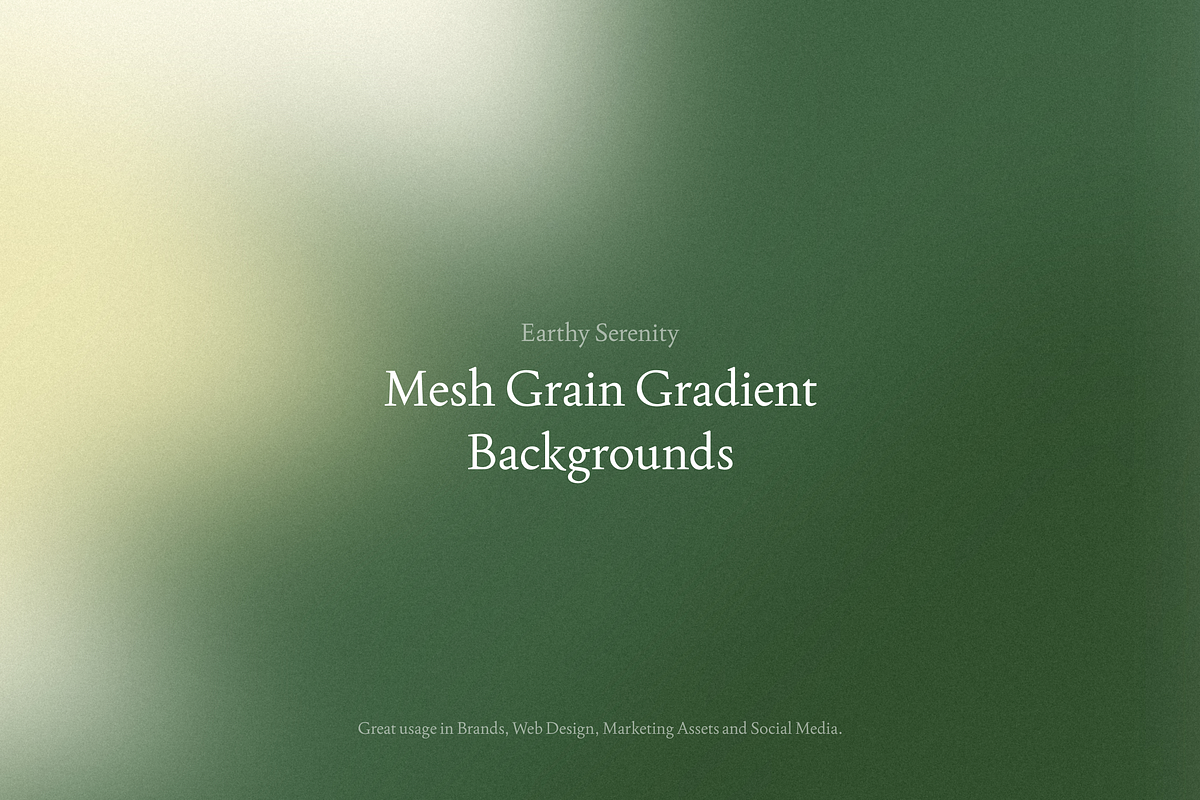 Mesh Grain Gradient Backgrounds, a Background Graphic by Petr Bilek (Photo 1 of 3)