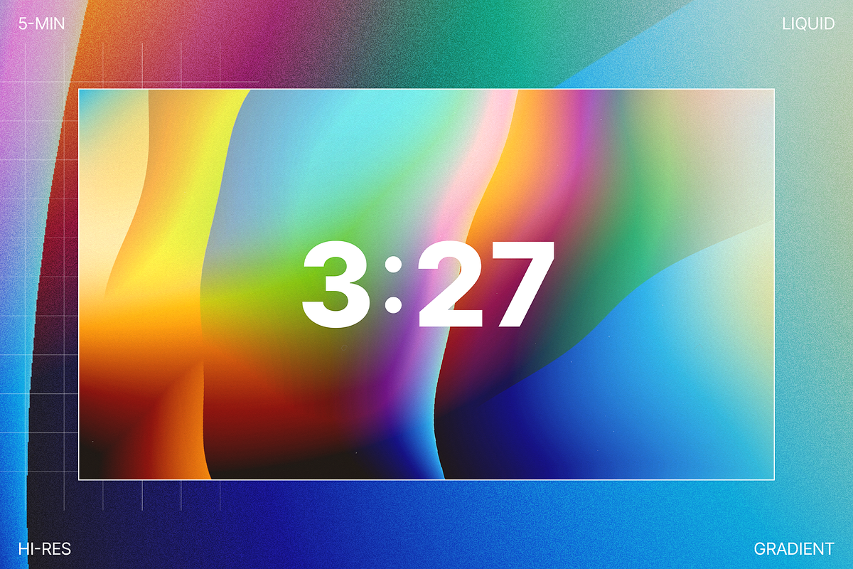 Liquid Gradient I (5-min Timer), a Background Graphic by JD Designs (Photo 2 of 3)