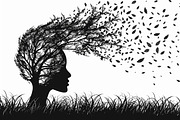 Tree Woman Laser Cut Bundle, an Object Graphic by BIPLOB EXPERT (Thumbnail 8 of 11)