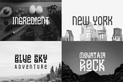 Tropicane Typeface, a Sans Serif Font by Arterfak Project (Thumbnail 8 of 9)