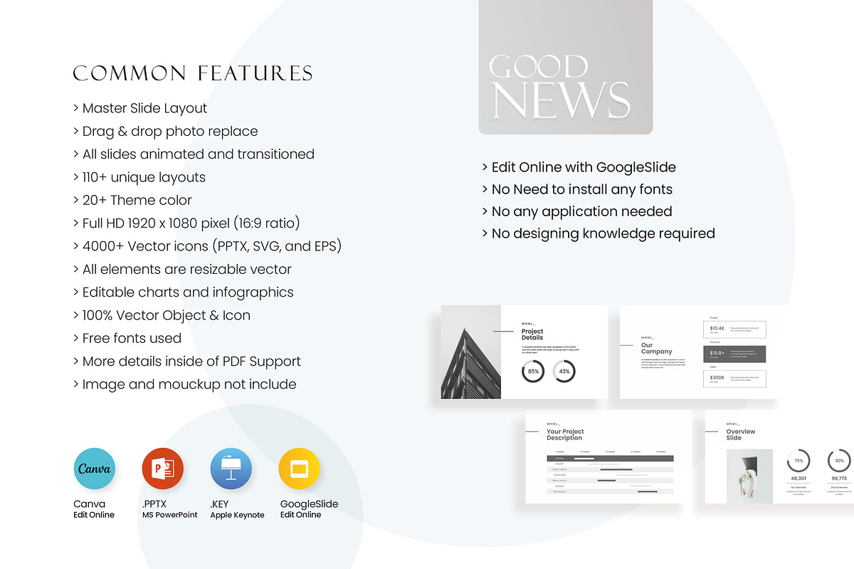 Minimal Presentation Template, a Presentation Template by evgenystudio (Photo 4 of 21)