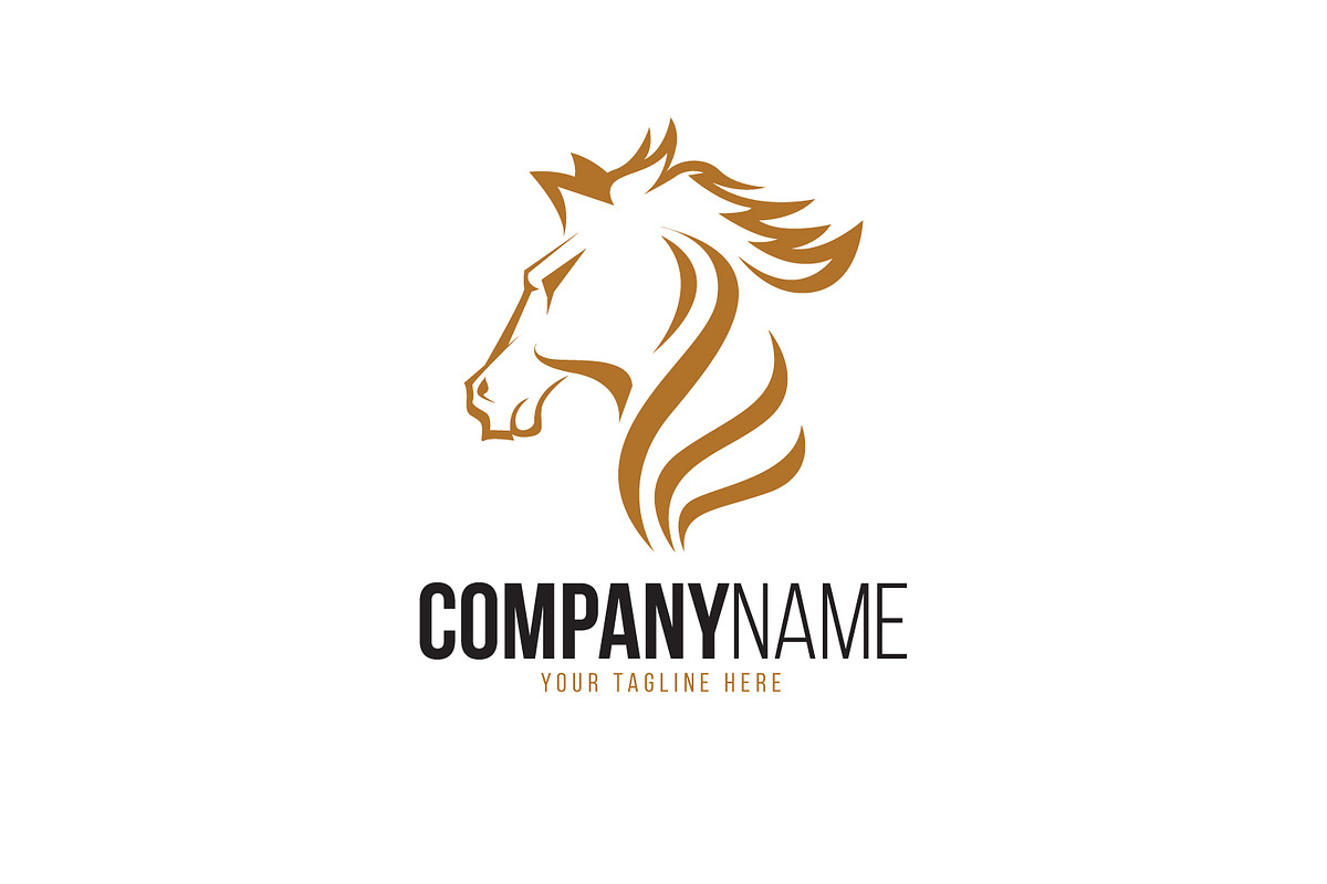 Horse Logo, a Branding & Logo Template by Xoovion