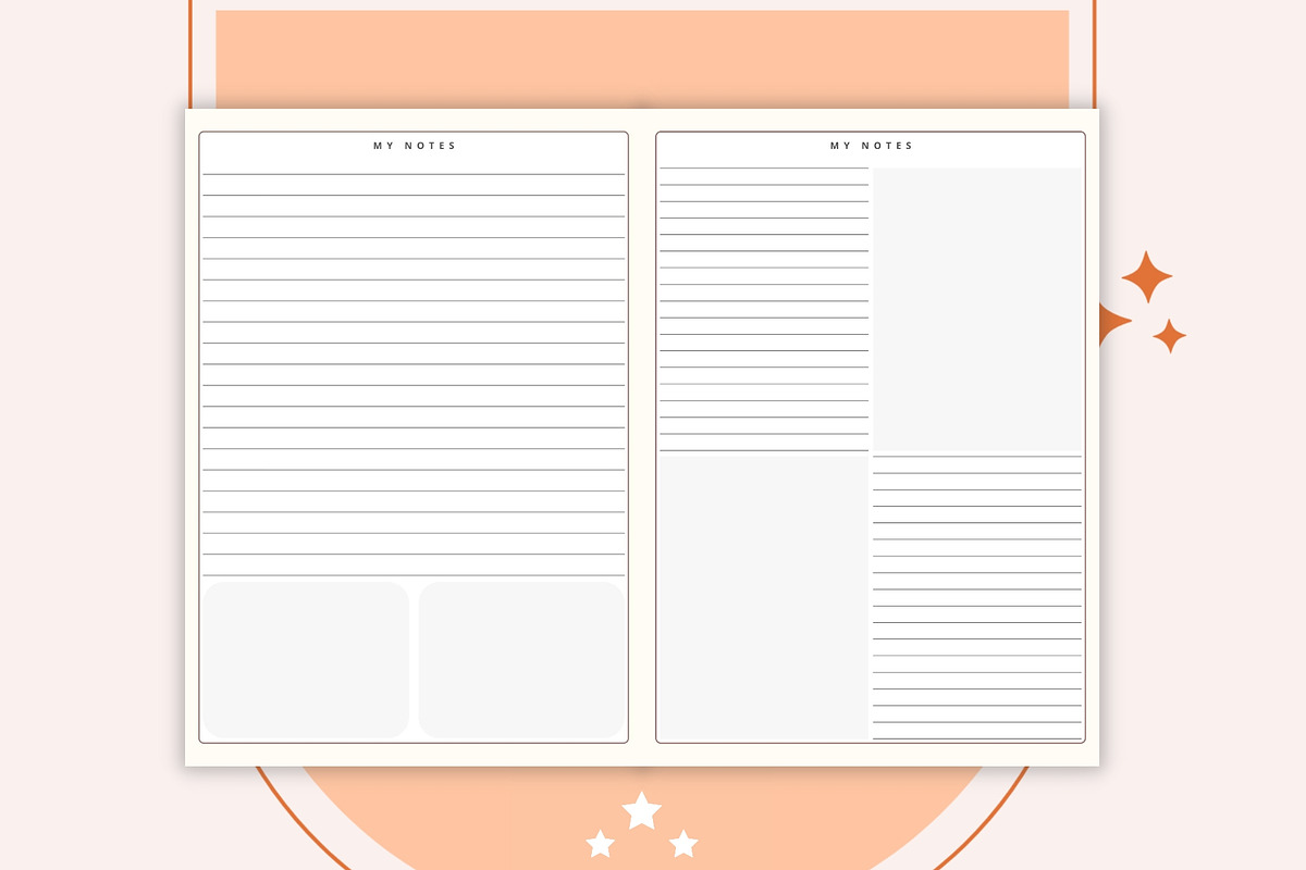 Digital Notes Templates | Goodnotes, a Stationery Template by CreativeBundlex (Photo 10 of 10)