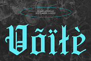 CS Rubeus – Old English Font, a Blackletter Font by Craft Supply Co. (Thumbnail 7 of 8)