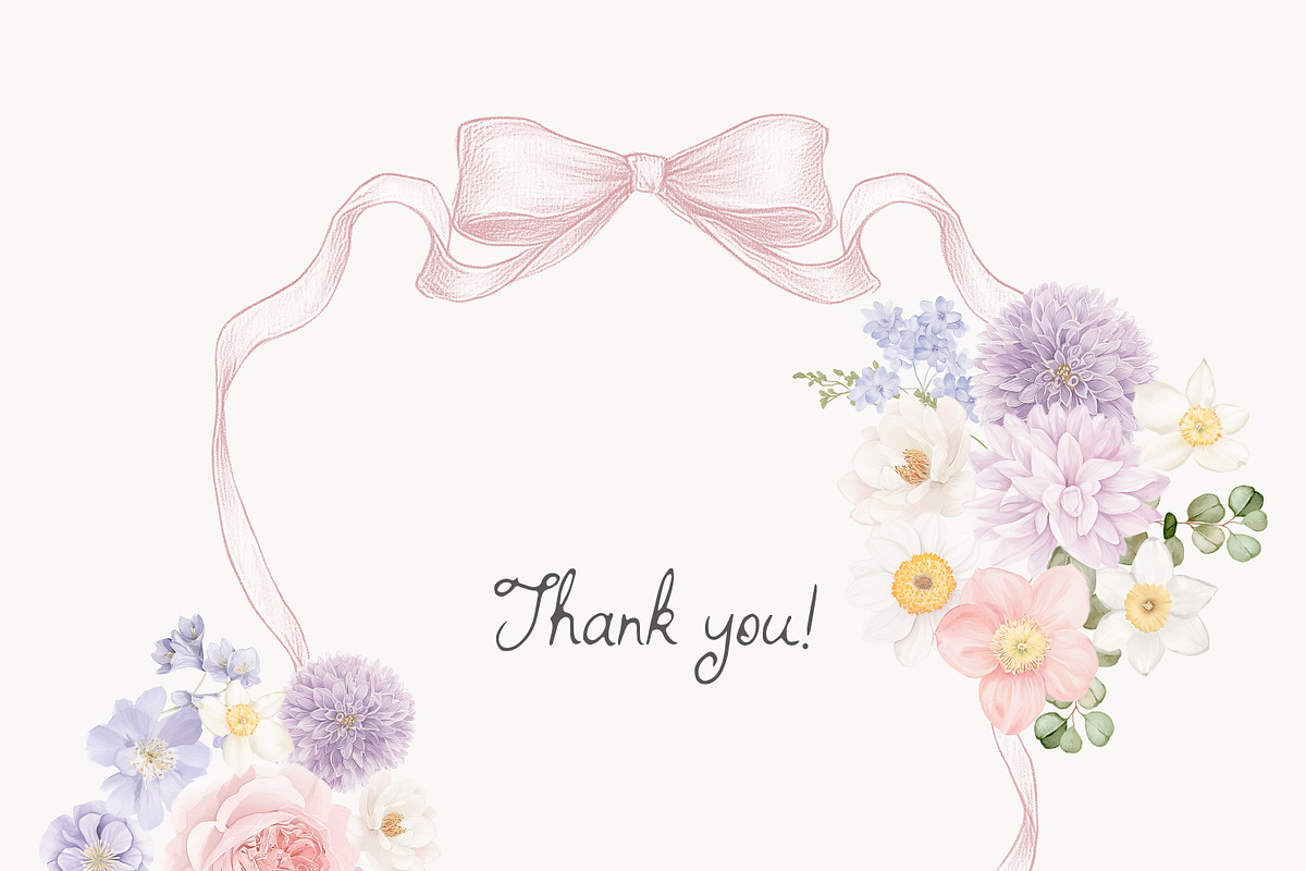 Vintage Floral Bundle, an Object Illustration by studioequinox (Photo 65 of 65)