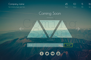 Silence - Coming Soon PSD