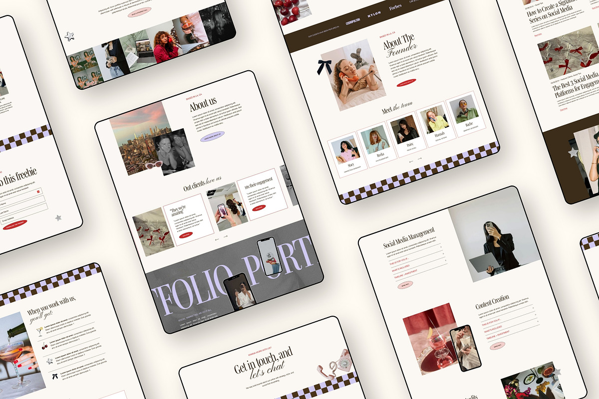 Squarespace 7.1 Template: Josie, a Squarespace Template by Big Cat Creative (Photo 3 of 4)