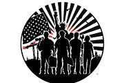 Nation Builder Silhouette Set, an Illustration by yasushie (Thumbnail 14 of 20)
