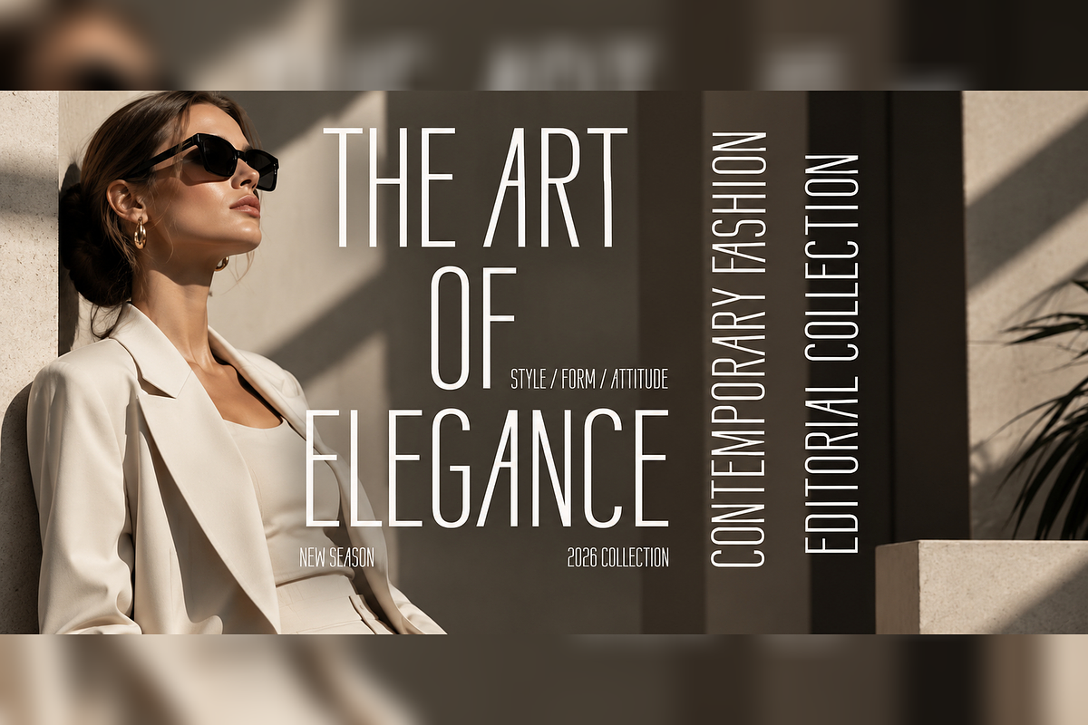 Veda Loom Fashion Condensed Font, a Sans Serif Font by mesuka (Photo 2 of 5)