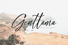 Genttama Elegant Script Font