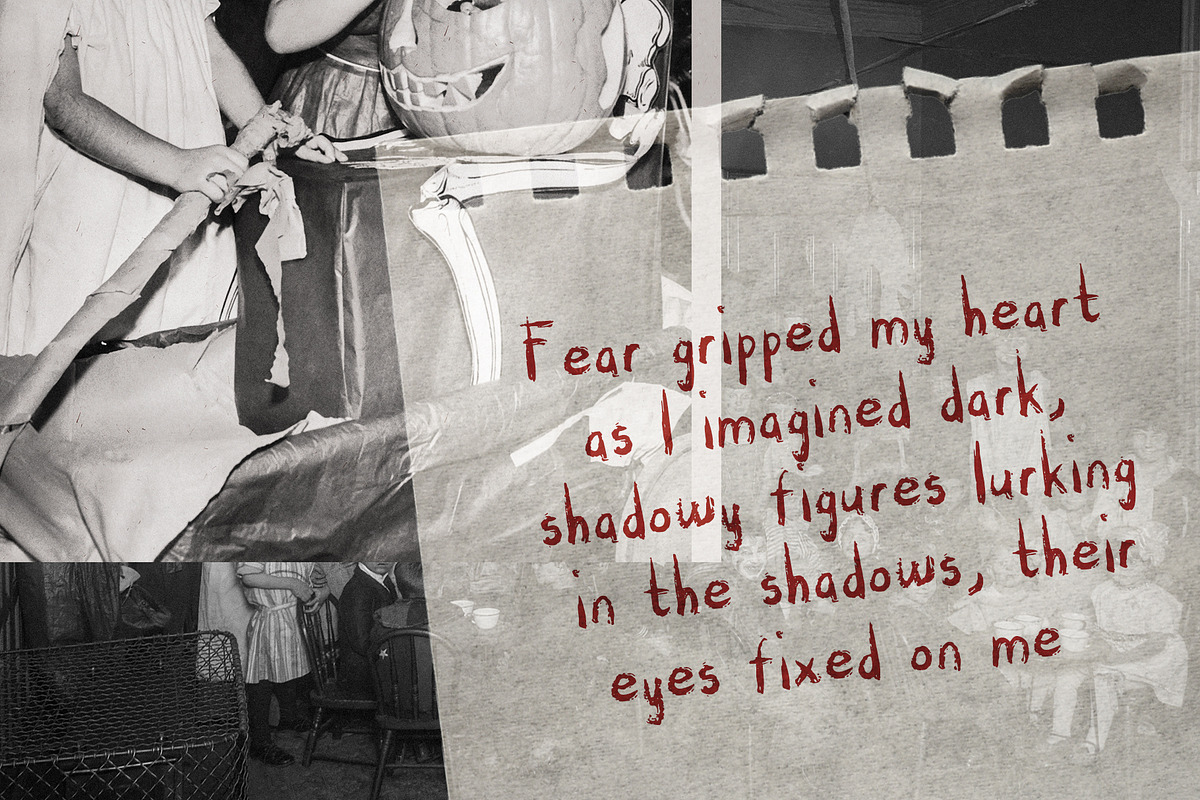 Muffled Crayon Handwritten Font, a Handwritten Font by Perplexitics (Photo 4 of 8)