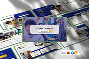 Edible Campus Presentation Template, a Presentation Template by Analogous Temp (Thumbnail 1 of 5)