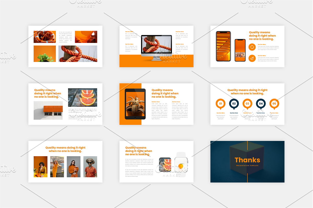 Creative Presentation Template, a Presentation Template by Artiveko (Photo 4 of 4)