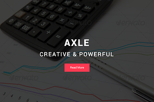 Axle - PSD Email Template