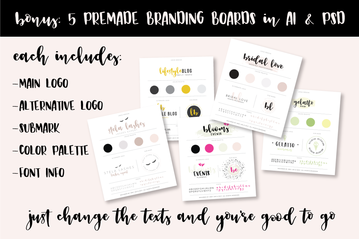 Castelo Script + 5 Branding Boards preview 3