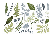 Vector Set Decorative Leaves and Twi, an Object Graphic by EeKayStore (Thumbnail 2 of 2)