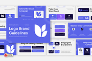 Logo Brand Guidelines PowerPoint, a Presentation Template by Loin Studio (Thumbnail 1 of 4)