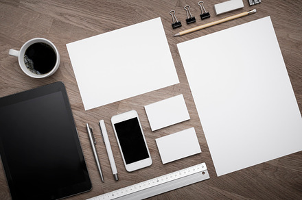 Corporate identity design template featuring corporate, identity, and design, a Business Photo by Twin Design