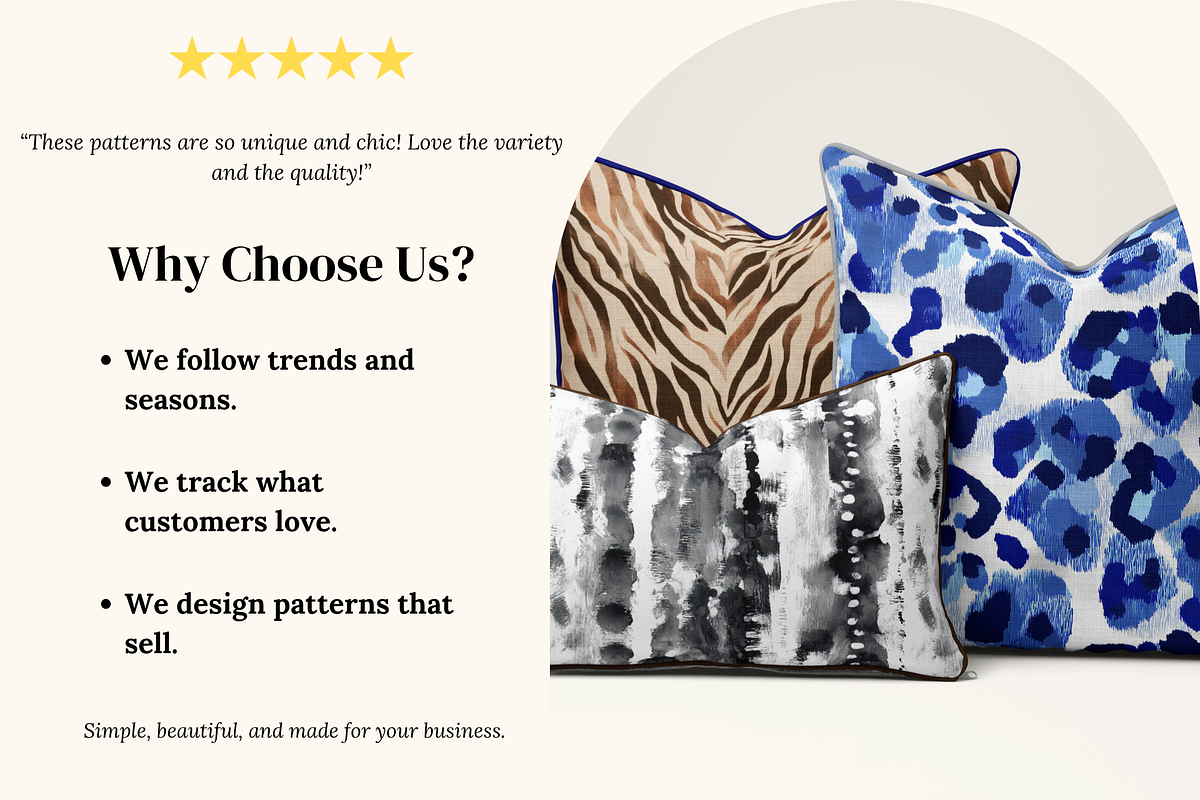Animal Abstract Patterns - part 3, a Pattern Graphic by Ninterints (Photo 3 of 21)