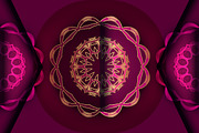 Mandala Circular Pattern Vector Pack, a Background Graphic by NJ Himel (Thumbnail 42 of 95)