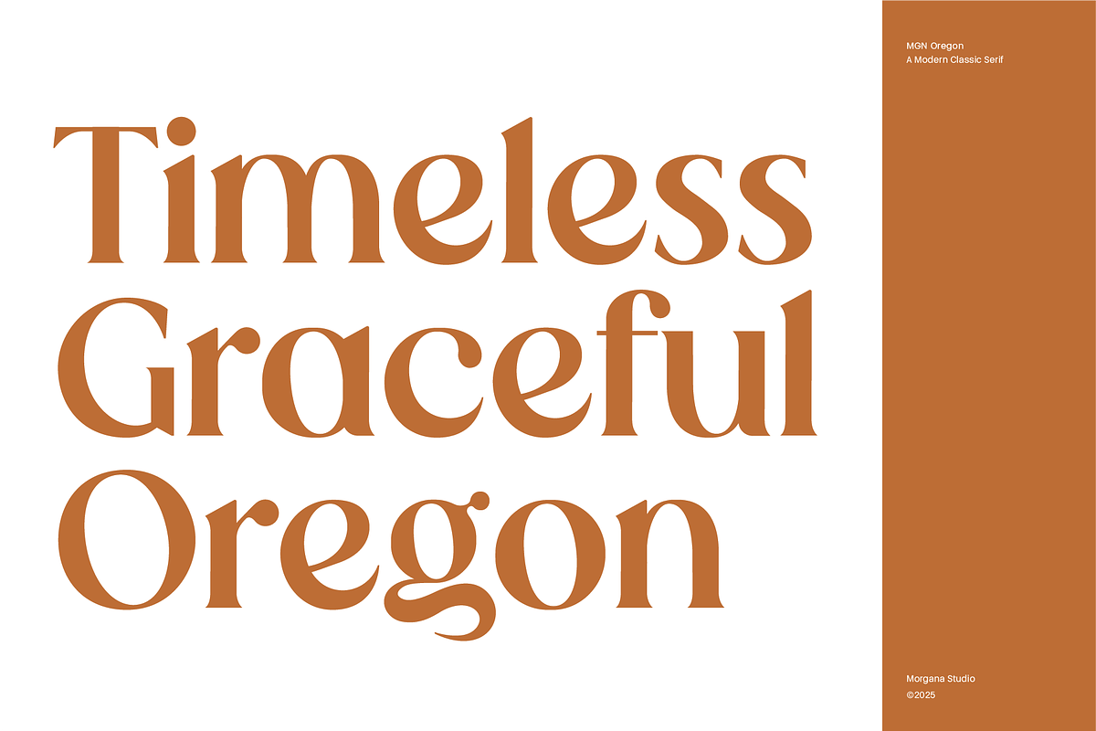 MGN Oregon, a Serif Font by Morgana Studio (Photo 10 of 12)