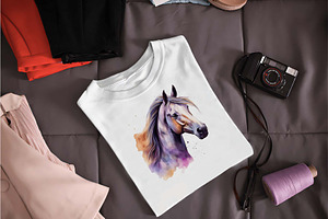 15 Horse Clipart Sublimation PNG