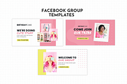 Facebook Template Cute Canva, a Social Media Template by ltsdesigns (Thumbnail 3 of 5)