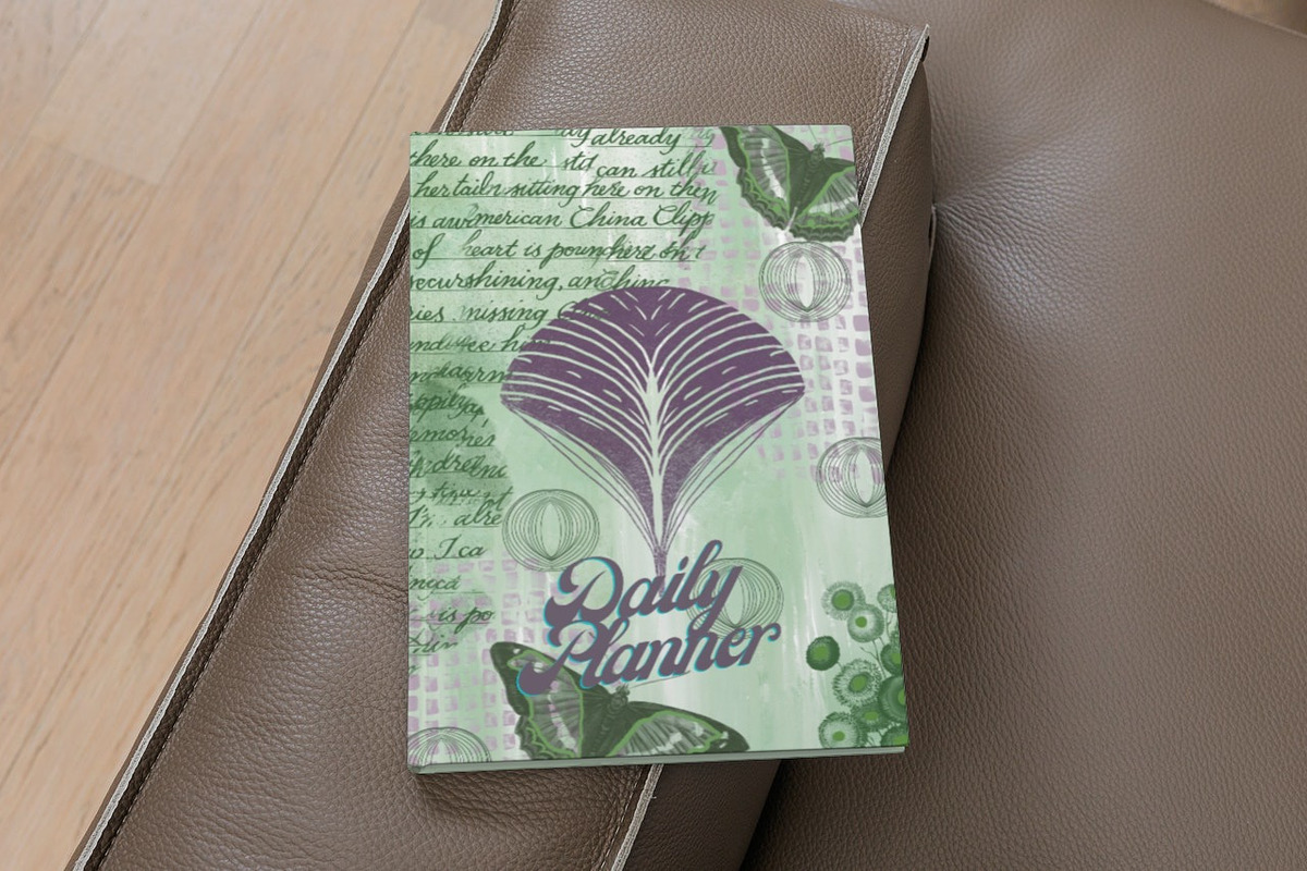 Vintage Green Mixed Media A4 Posters, a Texture Illustration by Luna Y Mar (Photo 4 of 7)