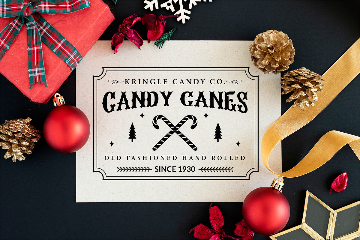 Farmhouse Christmas Sign Mega Pack, a Graphic by CraftlabSVG (Photo 8 of 17)