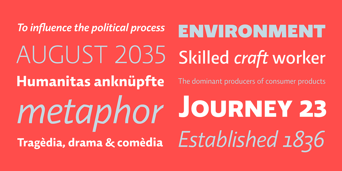 Relato Sans, a Sans Serif Font by Emtype Foundry (Photo 1 of 11)