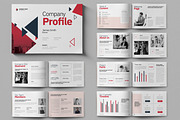 Company Profile Layout, a Brochure Template by ContestDesign (Thumbnail 1 of 5)