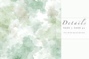 Green Watercolor Pattern, a Decorative Illustration by Pati Charm Studio (Thumbnail 4 of 7)