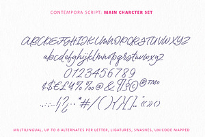 Contempora Font Family