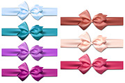 Set of 10 colorful satin bows, an Object Graphic by Vjom (Thumbnail 2 of 3)