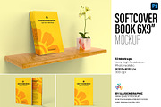 Softcover Book 6x9 inch Mockup, a Books & Magazine Mockup by Illusiongraphic (Thumbnail 1 of 24)