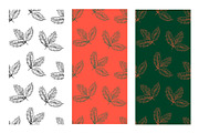 Winter botanical patterns, a Seasonal Illustration by Robusta (Thumbnail 3 of 8)