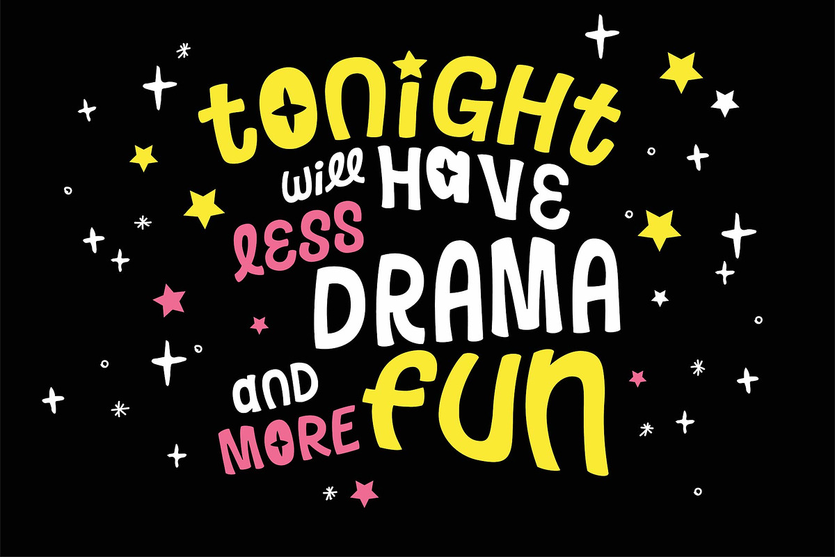 Fun Font Mini Bundle + Extras preview 7