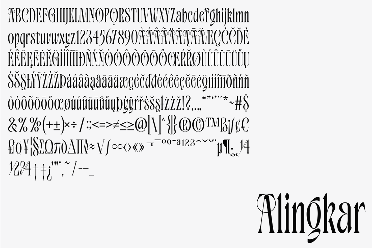 Alingkar, a Serif Font by Bagerich Type Foundry (Photo 8 of 16)