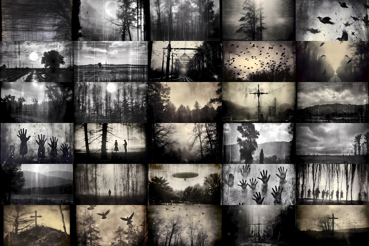Darkside - 180 Mystic Daguerreotypes, a Texture Illustration by Ckybe's Corner (Photo 14 of 14)