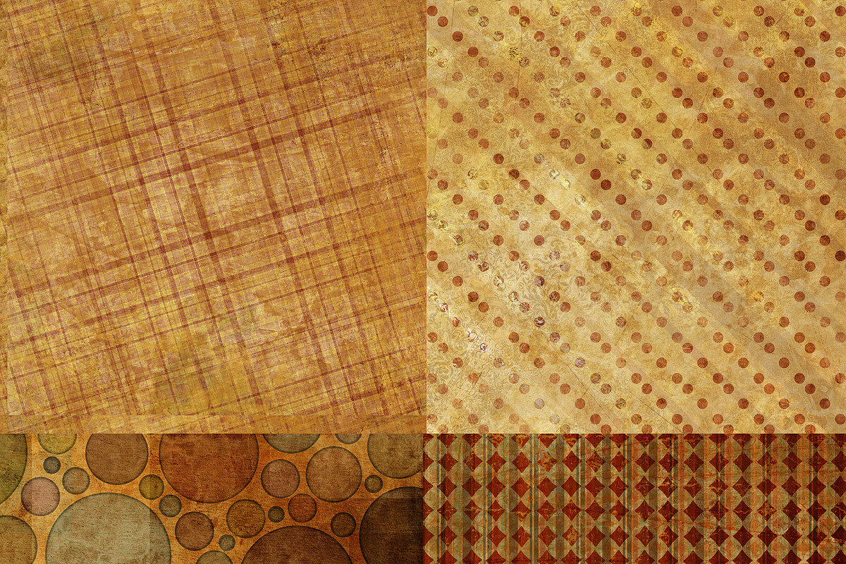 Fall Trees Digital Paper Pack 16 preview 4